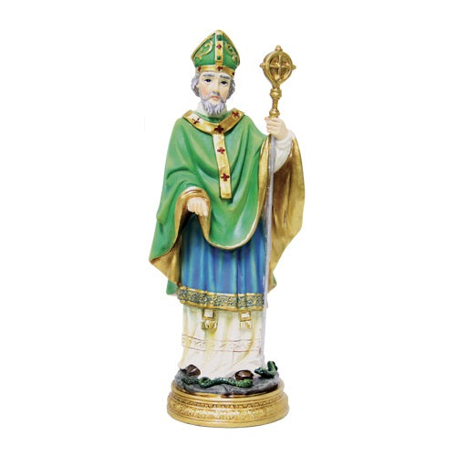 Renaissance 8 inch Statue - Saint Patrick (56969)