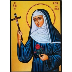 Icon of St. Rita. 8/61.