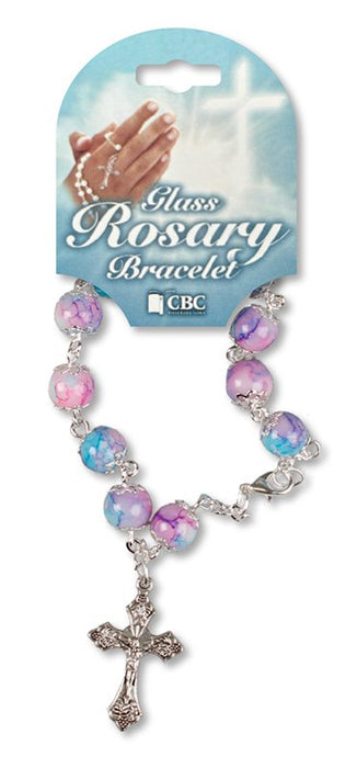 Rosary Bracelet/Multi Colour Beads (63658)