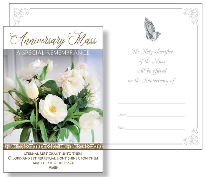 Anniversary Mass card (20025)