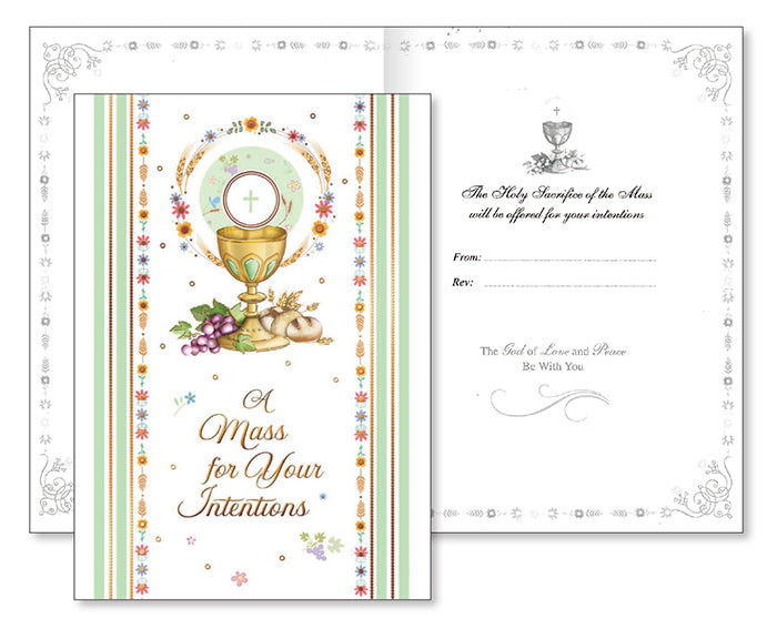 A Mass for your Intentions card (20133)