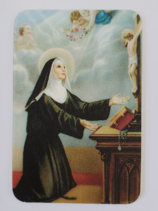 ST. RITA 3D Holographic Picture Card (10091)