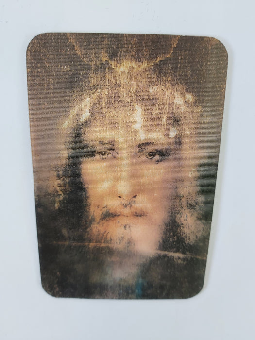 Shroud of Turin 3D Holographic Picture Card (JR45) St. Rita's Shop Shroud of Turin 3D Holographic Picture Card (JR45) St. Rita's Shop
