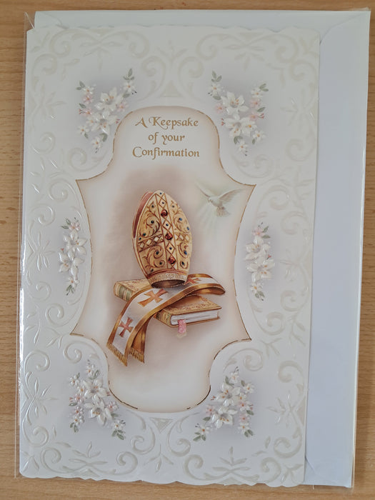 Confirmation keepsake card (F4058)