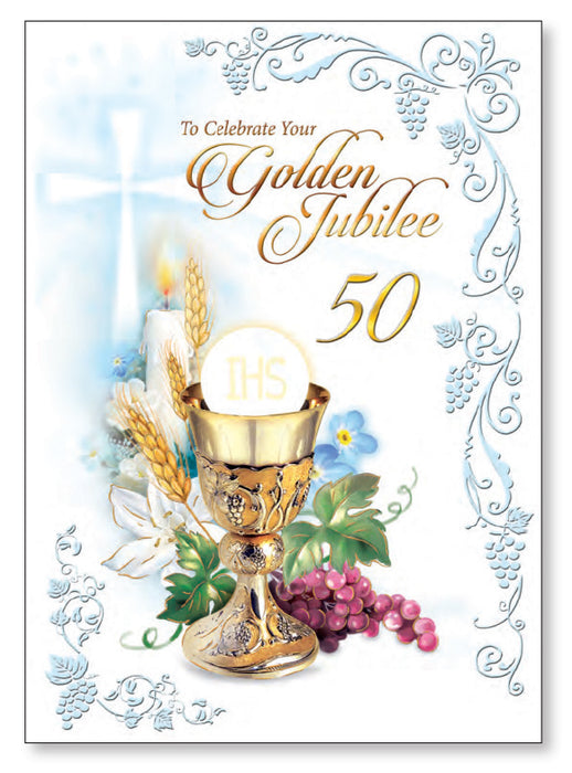 Golden Jubilee Card (20530)