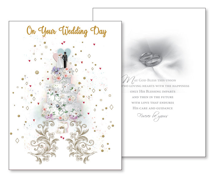 Wedding Day card (20604)