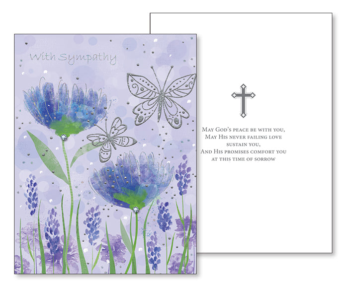 With Sympathy card (20757)