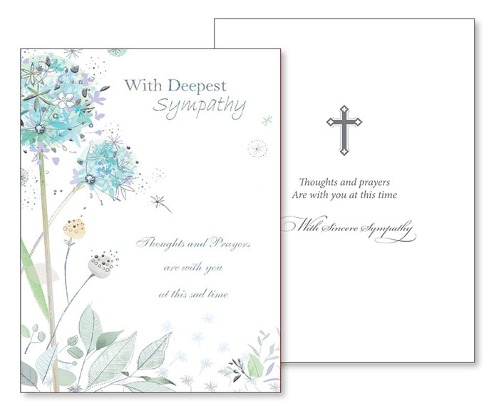 With Sympathy card (20758)