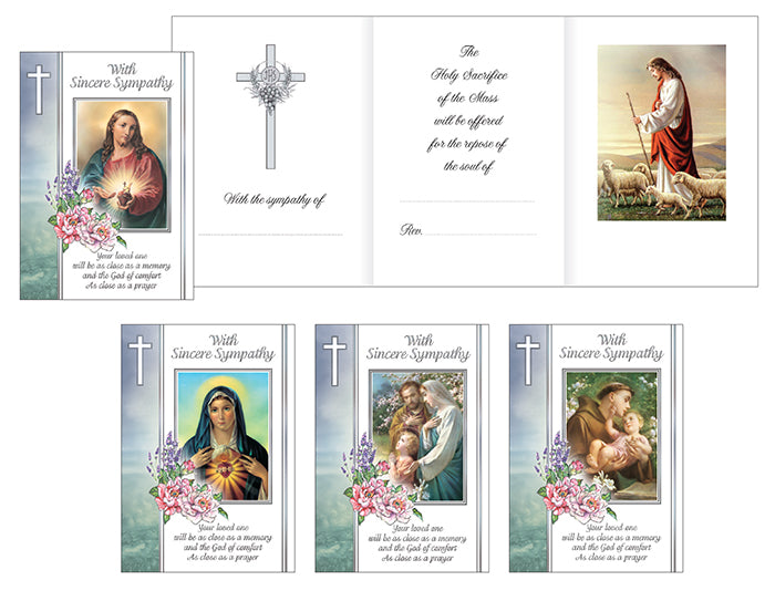 Sympathy Mass Card (2169)