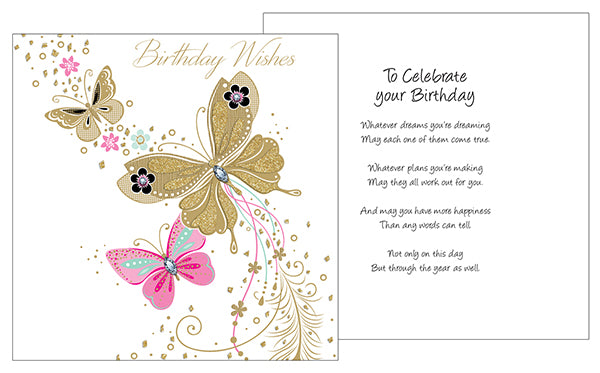 Birthday Wishes Card (22080)