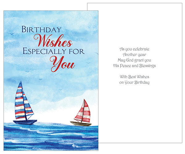 Birthday Wishes Especially for You Card (22142)