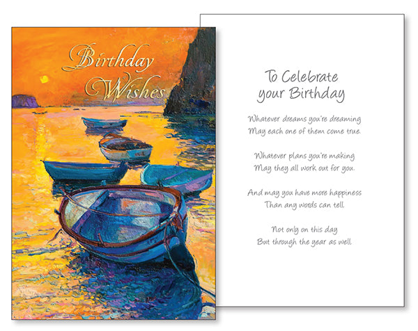 Birthday Blessings card (22145)