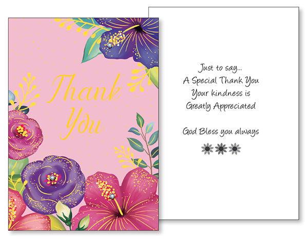 Thank you card (22528)