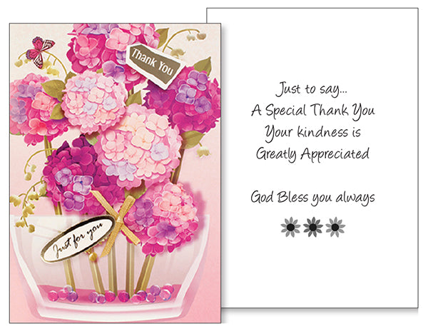 Thank you card (22532)