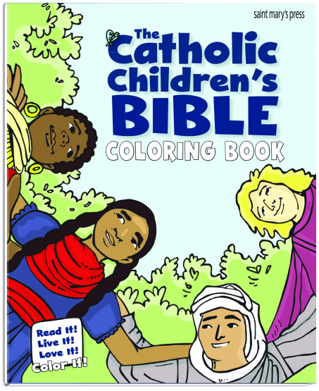 CATHOLIC CHILDREN'S BIBLE- COLOURING BOOK (RP 25177)