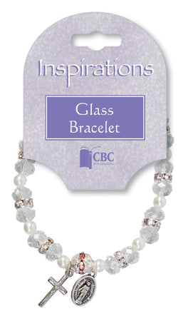 Glass Bracelet/Crystal (63810)
