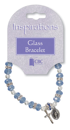 Glass Bracelet/Blue (63812)