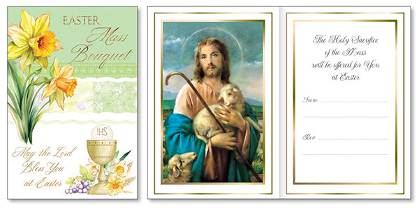 Easter Mass Bouquet card (85997)