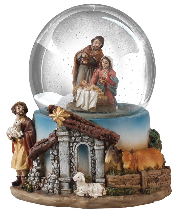 Nativity Waterball Holy Family (89275)