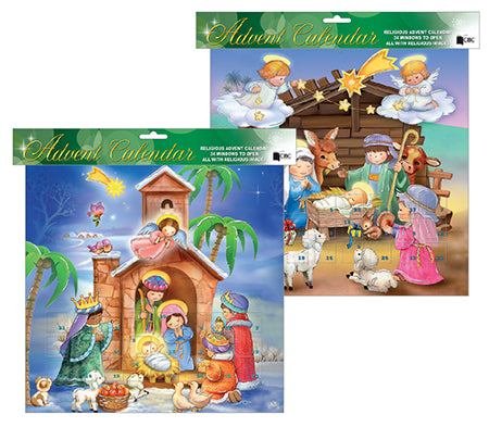 Advent Calendars with Glitter AV4 (95027)