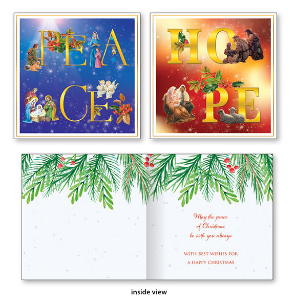 Christmas Cards - 2 Designs (97241)