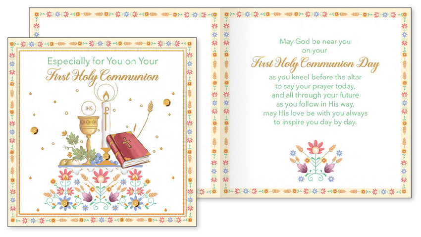Communion Card/Symbolic (C26074)