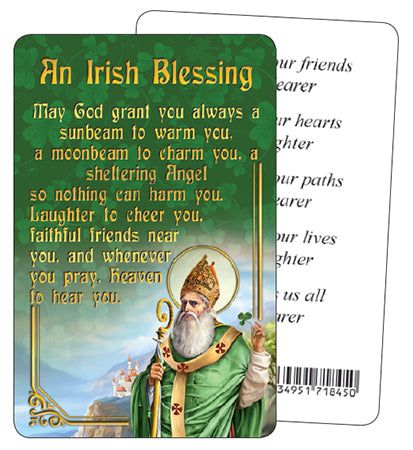 Prayer Card - Irish Blessing (71845)