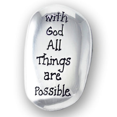 Thumb Stones: With God...