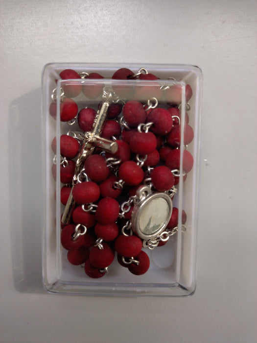 7mm Scent Rosewood Rosary St. Rita (RM32)