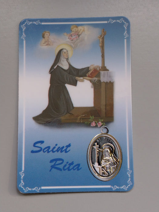 St. Rita's Prayer Card (JL36)