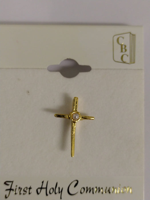 Cross 1 Pearl Pin (P12)