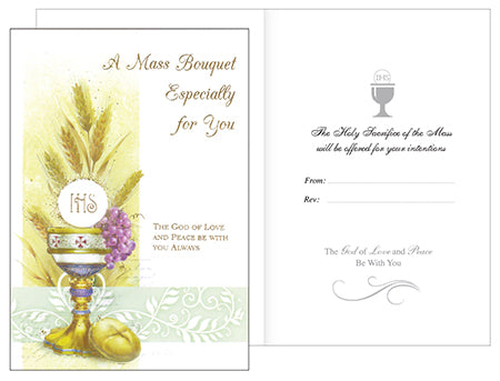 Card - A Mass Bouquet Especially For You (20132)