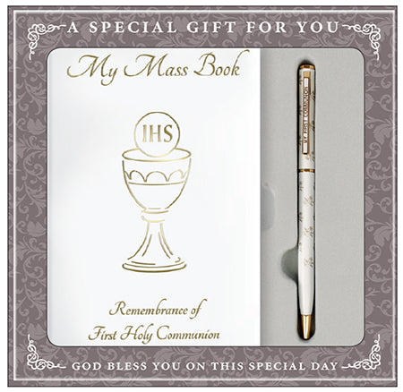 Communion Gift Set Book & Pen (C5228)