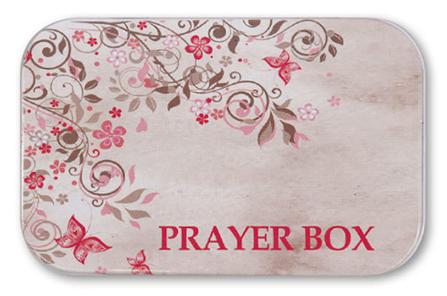 Tin Prayer Box with Memo Pad and Pencil (46101)