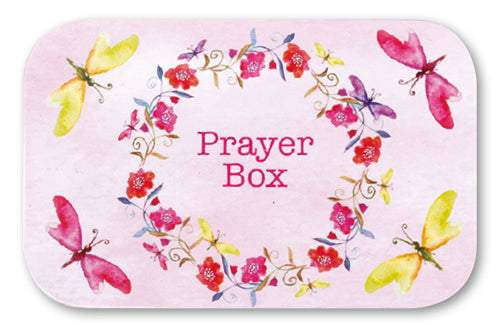 Tin Prayer Box with Memo Pad and Pencil (46103)