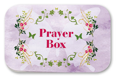 Tin Prayer Box with Memo Pad and Pencil (46105)