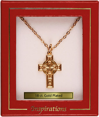 Celtic Cross Gold Plated (6862)