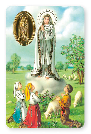 Prayer Card - Our Lady of Fatima (71891)
