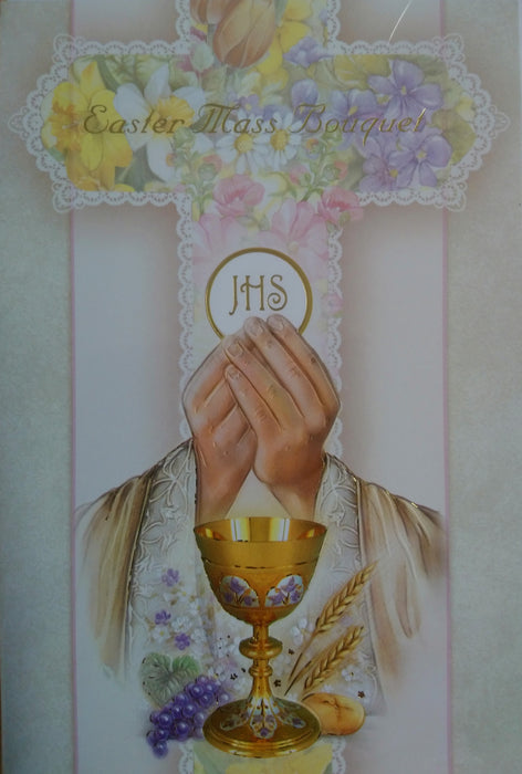 Easter Mass Bouquet Card (8590/1)