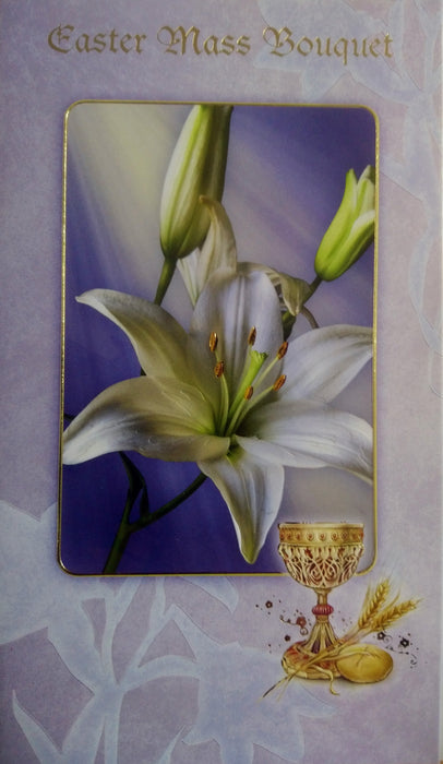 Easter Mass Bouquet Card (8591/1)