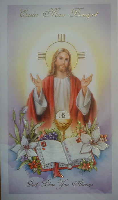 Easter Mass Bouquet Card (8592/1)