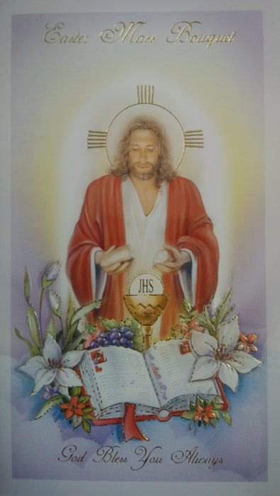 Easter Mass Bouquet Card (8592/2)