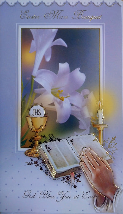 Easter Mass Bouquet Card (8594/1)