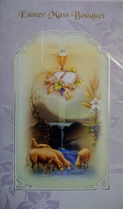 Easter Mass Bouquet Card (8594/2)