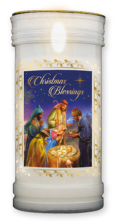 Pillar Candle – Christmas Blessings CC2 (87981)