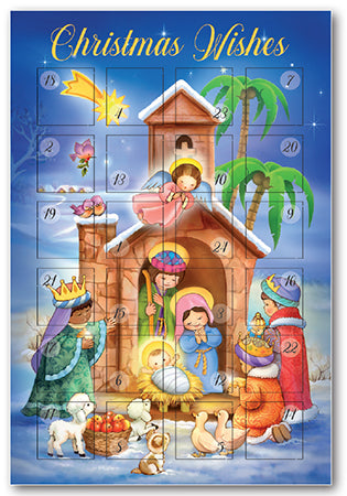 Advent Calendar Card with Easel/1 Design (95002) ACC2