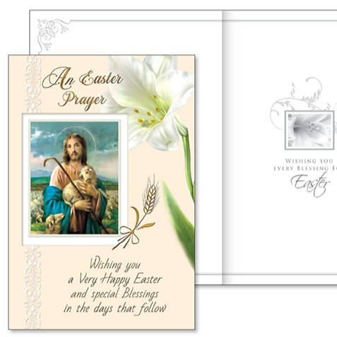 Easter Blessings Card with insert E22 (85688)