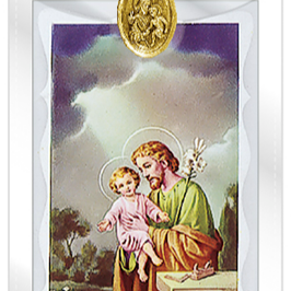 Medal & Leaflet/St. Joseph (7140/JOS)